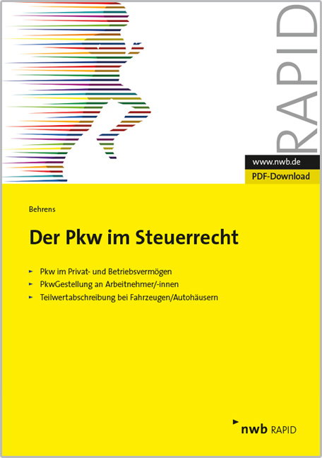 Der PKW im Steuerrecht