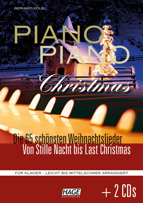Piano Piano Christmas + 2 CDs - Gerhard K&ouml;lbl