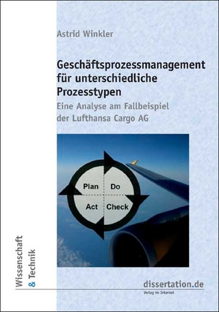 Geschäftsprozessmanagement für unterschiedliche Prozesstypen