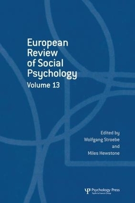 European Review of Social Psychology: Volume 13 - 