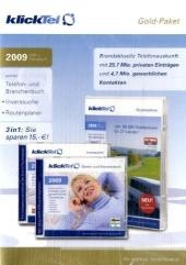 KlickTel Goldpaket 2009, 1 DVD-ROM