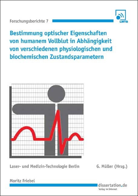 Bestimmung optischer Eigenschaften von humanem Vollblut in Abh&auml;ngigkeit von verschiedenen physiologischen und biochemischen Zustandsparametern - Moritz Friebel