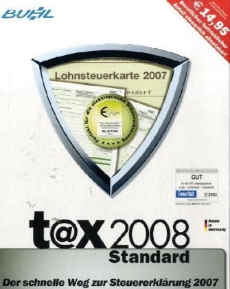 Tax 2008, 1 CD-ROM (Standard)