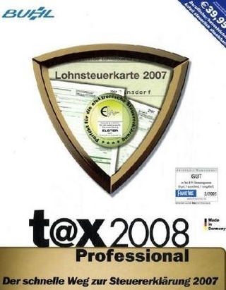 Tax 2008 Professional, 1 CD-ROM