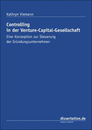 Controlling in der Venture-Capital-Gesellschaft