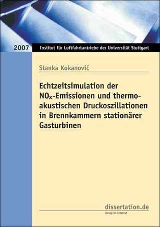 Echtzeitsimulation der NOx-Emissionen und thermoakustischen Druckoszillationen in Brennkammern stationärer Gasturbinen