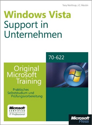 Windows Vista-Support in Unternehmen - Original Microsoft Training für Examen 70-622