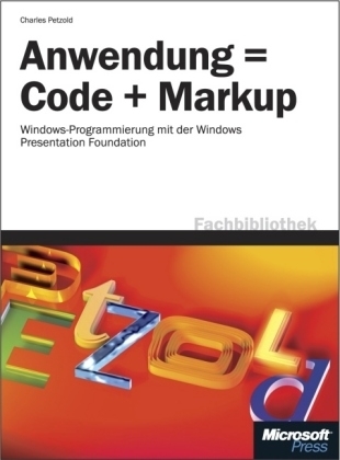 Anwendung = Code + Markup: Windows-Programmierung mit der Windows Presentation Foundation (WPF)
