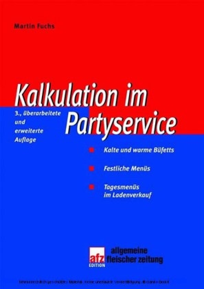 Kalkulation im Partyservice