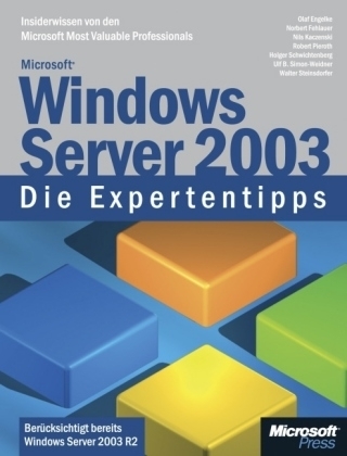 Microsoft Windows Server 2003 - Die Expertentipps