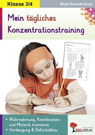 Mein tägliches Konzentrationstraining / Klasse 3-4