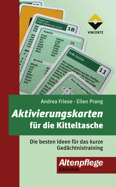Aktivierungskarten f&uuml;r die Kitteltasche 1 - Andrea Friese, Ellen Prang