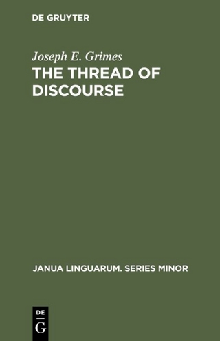 The Thread of Discourse