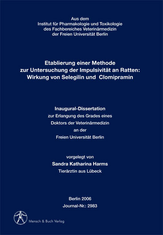 Etablierung einer Methode zur Untersuchung der Impulsivität an Ratten