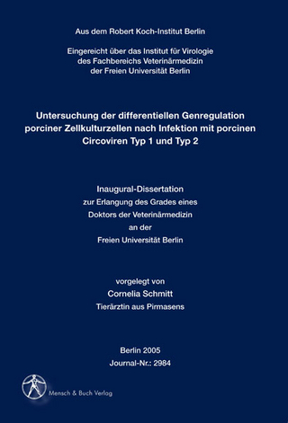 Untersuchung der differentiellen Genregulation porciner Zellkulturzellen nach Infektion mit porcinen Circoviren Typ 1 und Typ 2