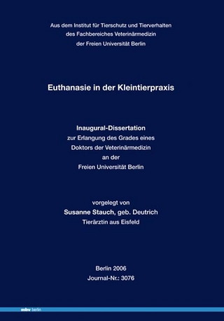 Euthanasie in der Kleintierpraxis