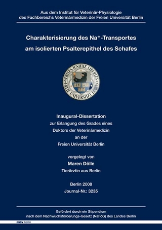 Charakterisierung des Na+-Transportes am isolierten Psalterepithel des Schafes