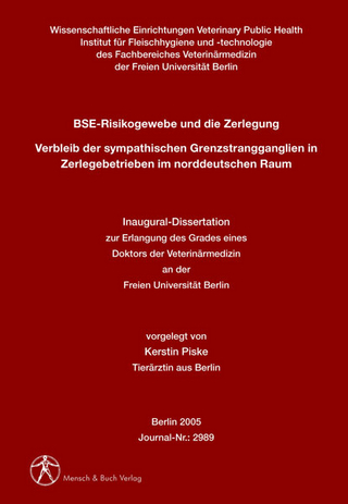 BSE-Risikogewebe und die Zerlegung