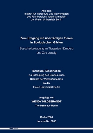 Zum Umgang mit überzähligen Tieren in Zoologischen Gärten