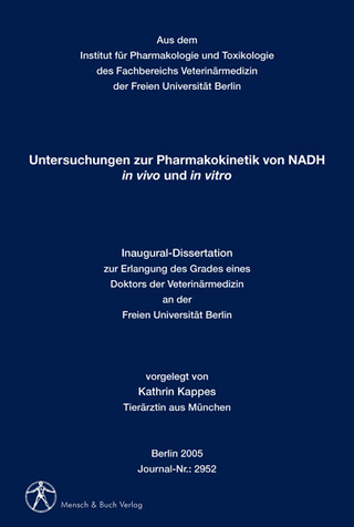 Untersuchungen zur Pharmakokinetik von NADH in vivo und in vitro