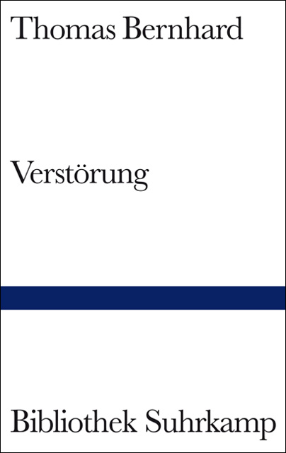 Verst&ouml;rung - Thomas Bernhard