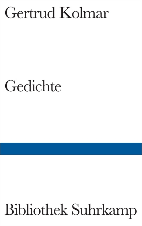 Gedichte - Gertrud Kolmar
