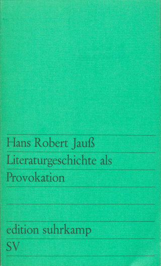Literaturgeschichte als Provokation