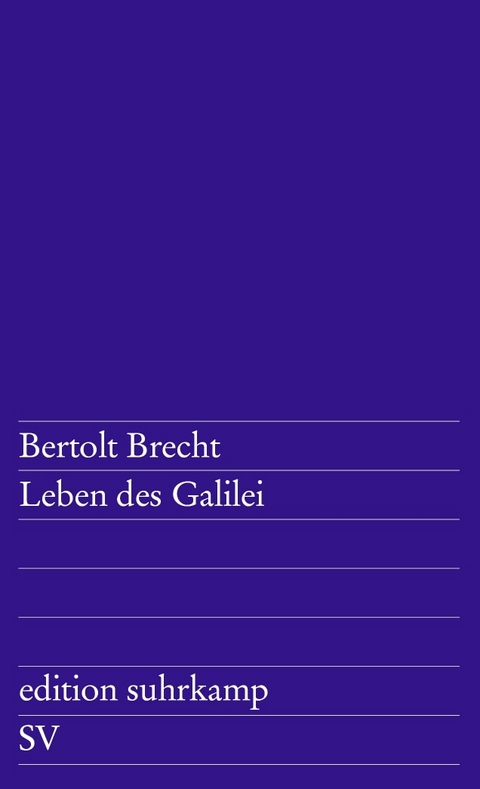 Leben des Galilei - Bertolt Brecht