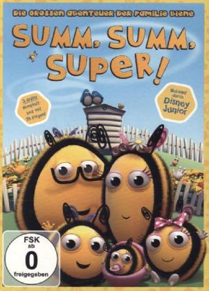 SUMM, SUMM, SUPER! - Die gro&szlig;en Abenteuer der Familie Biene - Komplettbox, 3 DVDs
