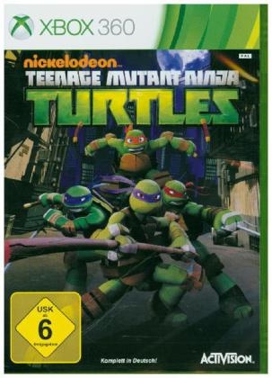 Nickelodeon Teenage Mutant Ninja Turtles, Xbox360-DVD