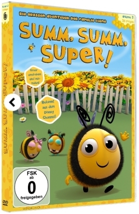SUMM, SUMM, SUPER! - Die großen Abenteuer der Familie Biene. Vol.2, 1 DVD