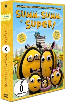 SUMM, SUMM, SUPER! - Die großen Abenteuer der Familie Biene. Vol.1, 1 DVD