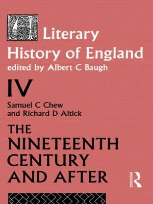 Literary History of England Vol. 4 - 