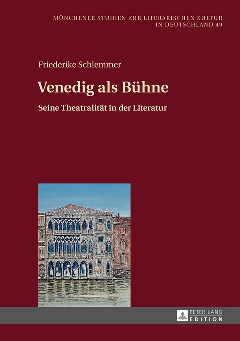 Venedig als B&uuml;hne - Friederike Schlemmer