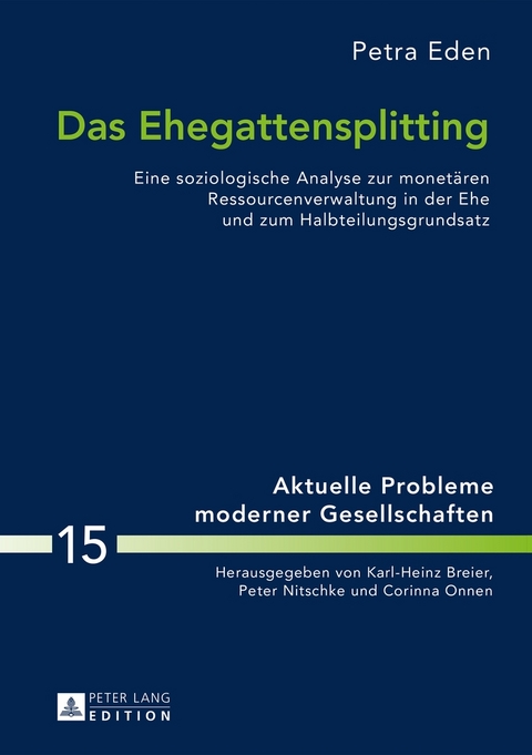 Das Ehegattensplitting - Petra Eden