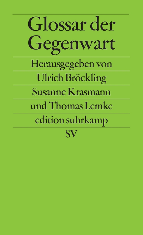 Glossar der Gegenwart - 