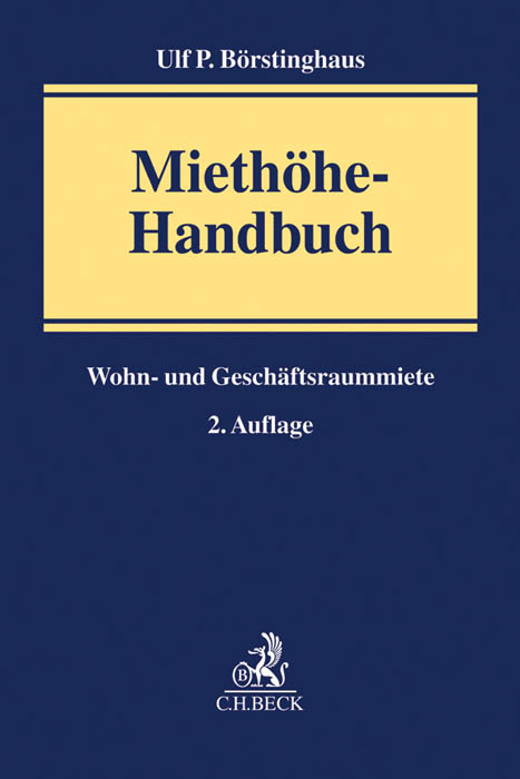 Miethöhe-Handbuch - Ulf P. Börstinghaus