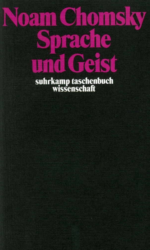 Sprache und Geist - Noam Chomsky