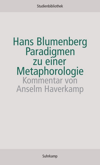 Paradigmen zu einer Metaphorologie