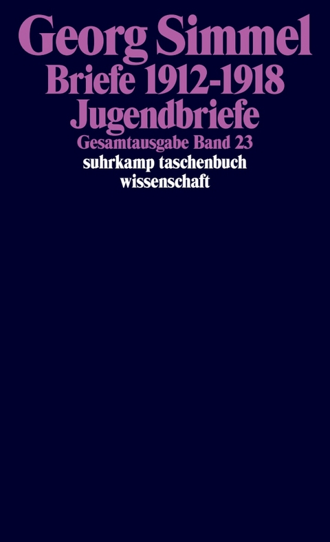 Gesamtausgabe in 24 B&auml;nden - Georg Simmel