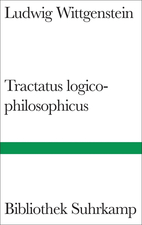 Tractatus logico-philosophicus - Ludwig Wittgenstein