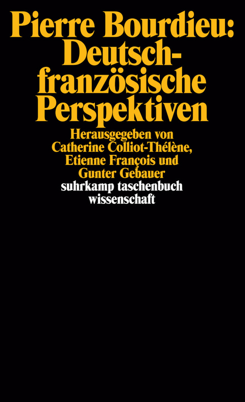 Pierre Bourdieu: Deutsch-franz&ouml;sische Perspektiven - 