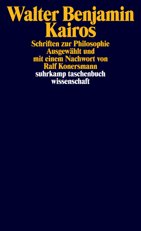 Kairos - Walter Benjamin