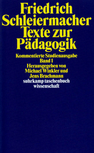 Texte zur Pädagogik. Kommentierte Studienausgabe in zwei Bänden