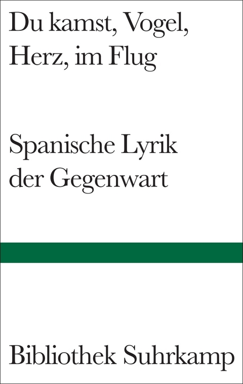 Du kamst, Vogel, Herz, im Flug - 