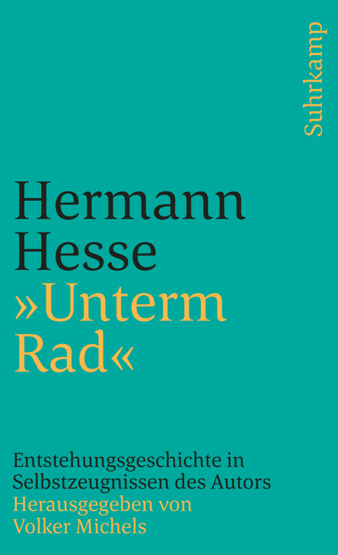 &raquo;Unterm Rad&laquo; - Hermann Hesse