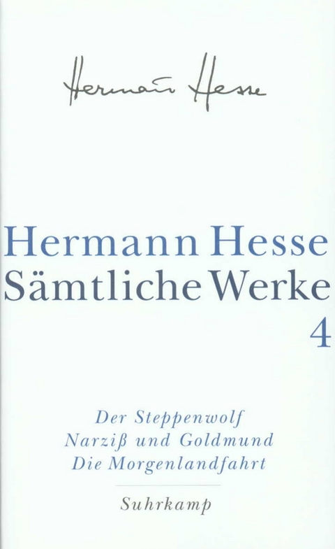 S&auml;mtliche Werke in 20 B&auml;nden und einem Registerband - Hermann Hesse