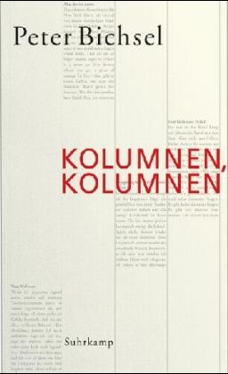 Kolumnen, Kolumnen - Peter Bichsel