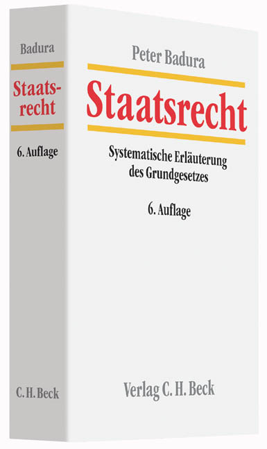 Staatsrecht - Peter Badura