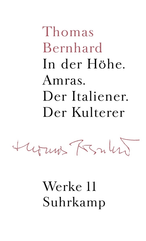 Werke in 22 B&auml;nden - Thomas Bernhard